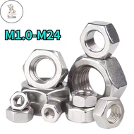DC] 304/316 Stainless Steel Hex Nut M2.5-M24 Hex Locking Nut Nut Daquan