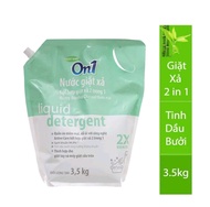 Túi Nước Giặt Xả On1 Hương Bamboo Hồng Charcoal 3.5Kg