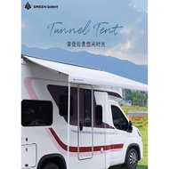 Roof Mounted RV Electric Awning Retractable Aluminum Alloy Awning Canopy Windproof Canopy Windproof 