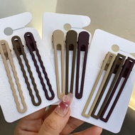 Duckbill hair clip, side fringe clip, straight hairpin, unisex hair accessory VDXV