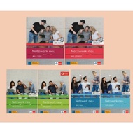 GERMAN LANGUAGE LEARNING BOOK 1 PACKAGE NETZWERK NEU A1, A2, B1 (KURSBUCK & UBUNGSBUCH)