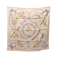 【二手】愛馬仕 HERMES 絲巾 Carre 70 Pampa 真絲 Carre 70 女士二手 A