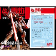 【XY water decals】MG SWORD IMPULSE GUNDAM fluorescence