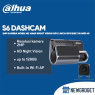 DAHUA S6 DASHCAM 2MP CAR CAMERA HD 1080P NIGHT VISION GPS 3 INCH GPS BUILT IN WIFI AP