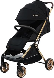 Lucky Baby Capella X9 Air-Touch Stroller, Black