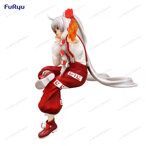In Stock Original FuRyu Touhou Project Fujiwara No Mokou Anime Character Model Pressed Instant Noodl