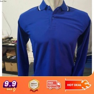Blue Long Collar shirt-polo shirt-polo Collar shirt-polo Uniform-Men's polo shirt-Men's polo shirt