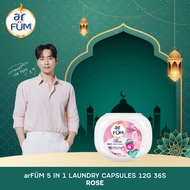 Walch ar FÜM 5 In 1 Laundry Capsules Rose (12g x 36 Pcs) Walch Laundry Detergent