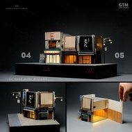 1∶64 場景 GTM05 日本《串燒店》🈶燈 🈶配件 微縮場景模型