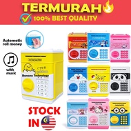 Mini ATM Machine Money Saving Box - Tabung Digital ATM Machine - Tabung Duit Password ATM