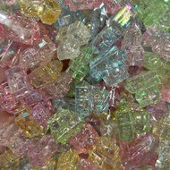 1 pound clear variation beads