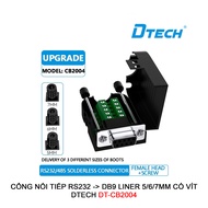 RS232 -> DB9 Liner 5/6/7mm serial port with DTECH DT-CB2004 screw