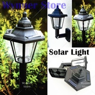 Outdoor Solar Light Wall Light Garden Light Solar Gate Light Lampu Pagar Solar Weatherproof Lampu Tembok (KW-1058)