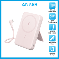 Anker Powerbank Zolo Magnetic Power Bank 10000mAh Wireless Portable Charger 30W with USB C Cable Fas