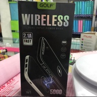 GOLF powerbank 5000 mah slim model original