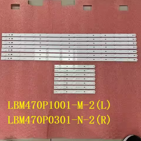 LED backlight strip For 47PFK6549/12 47PFS7109/12 47PFK7109/12 47PFK6589/12 LBM470P1001-M-2(L) LBM47