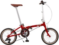DAHON (Assembled) DAHON BOARDWALK D5 FOLDING BIKE-HAC653-Red-16"