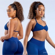 Matte Bra Jinamine New Style Yoga High Elastic Halterneck Sports Vest DFYNE SSRI