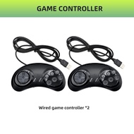 Wired Gamepad for MD PLUS Game Console Replacement Controller