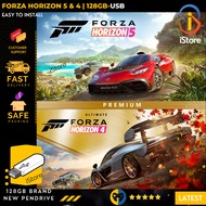Forza horizon 5 premium edition PC and Forza horizon 4 ultimate 2in1 Collection PC Game 128 GB Pendr