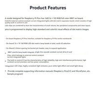 RGB LED Matrix Panel for Full-Color 16x10 Grid RGB LED Module for Series Motherboard