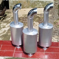 3-voice cungknalpot for Euro4 and Euro4 trucks