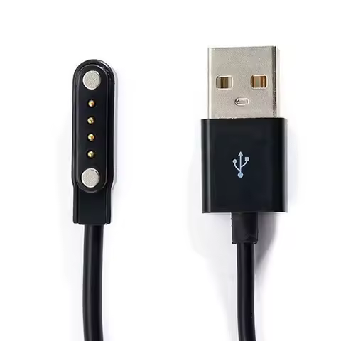 Smart Watch Charging Cable 4 Pin Magnetic Charger Universal for Smart Bracelet cargador magnético Sm