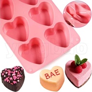 3D HEART SHAPE SILICONE MOULD