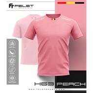 FELET Shirt Round Neck Jersey H63 (Peach)