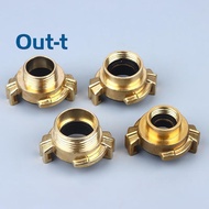 [Out-t] Qui Connect Water Fitting Claw Couplings Tap Connectors Copper DN15 DN20 DN25 Garden Water C