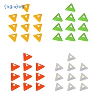 [Shamjina] 10x Soccer Training Cones Soccer Triangle Cones Plate Sport Training Marker