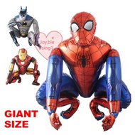 MARVEL 3D SPIDERMAN BATMAN IRONMAN JUMBO FOIL BALLOONS 4D BALLOONS