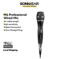 SonicGear M6 6M Detachable Cable Professional Vocal Wired Microphone