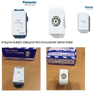 PANASONIC WALL NETWORK SOCKET, TV SOCKET, PHONE SOCKET