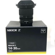 Nikon Z 14-30mm F4 S 行貨 包裝保修卡單據全齊 新淨企理 手快有 歡迎Trade in