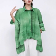 Pleatbynisa Pleated Shirt A711 Polyester Fabric1