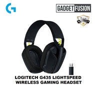 LOGITECH G435 LIGHTSPEED WIRELESS GAMING HEADSET – BLACK/2YW