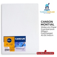 Wc Paper Canson Montval A3 200Gsm&amp;220Gsm