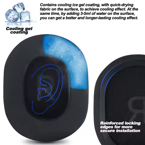 Replacement for Audio-Technica ATH-MSR7b M10X/M20X/M30X/M40X/M50X/PRO5v/SX1a/10X8cm 100X80mm Ear Pad