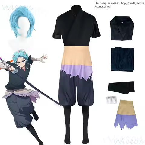 OSHI NO KO S2 Hoshino Aqua Hoshino Akuamarin Cosplay Costume Wig Anime Cosplay Uniform Stage Play Ha
