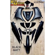 COVERSET LC135 V4 V5 V6 V7 ORIGINAL VELOZI MATT BLACK PLAIN KOSONG