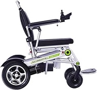 Fashionable Simplicity Electric Wheelchair Aluminum Alloy Remote Remote Control Wheelchair Elderly Disabled Shock Four Wheel Scooter Can Carry Weight 150Kg