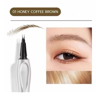 W-14🌟OUKEYA ดินสอเขียนคิ้ว แบบสองหัว เนรมิตคิ้วสวยคมเป็นธรรมชาติ กันน้ำ กันเหงื่อ ติดทนยาวนานตลอดวั