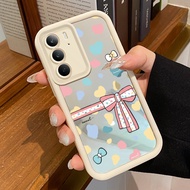Phone Case For Realme C75 4G C75X 4G 14X 5G Case Love Color Butterfly Knot HP Pattern Mirror Case Ce