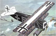 Roden RE48418 1/48 World War I German Air Force Focker D.7 Fighter Airplane OAW Factory Mid Model Pl
