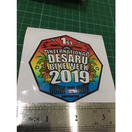 Sticker bike week desaru 2019 (supporter)