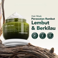 MINJIE x Lab On Hair Mask 250g - Creambath Mask for Hair Loss, Broken, Oily, Scalp