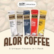 ALOR Kopi 5 Perisa Unik Pek Kepelbagaian (5's / Pek)/ ALOR Coffee Assortment: 5 Flavours Pack
