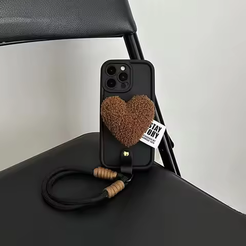 Pink Plush Love Case For Realme Note 50 C53 60 C55 C51 C35 C21Y C15 C25 C12 C31 C33 C30 C63 C67 N61