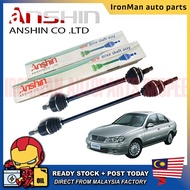 ORIGINAL ANSHIN JAPAN DRIVE SHAFT NISSAN SENTRA 2001-2007 N16 1.6/1.8 AUTO (NI-8815A-AS/NI-8816A-AS)